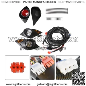 New ListingGolf Cart LED Headlight & Tail Light Gas/Electric For Yamaha Drive G29 2007+ US