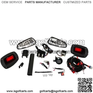 EZGO RXV Golf Cart 2016-Up LED Ultimate Light Kit Plus | 02-046