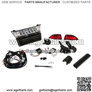 Club Car Precedent Golf Cart LED Ultimate Plus Light Bar Headlight Kit