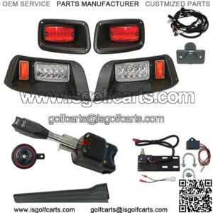 EZGO TXT Golf Cart Light Kit - STREET LEGAL (LED or Regular, Fits 1996-2019)