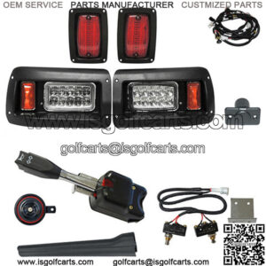 Club Car DS Light Kit - STREET LEGAL (Choose: LEDs or Regular)