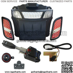 EZGO RXV LED Light Bar Bumper Kit - STREET LEGAL (LED Golf Cart Light Kit)