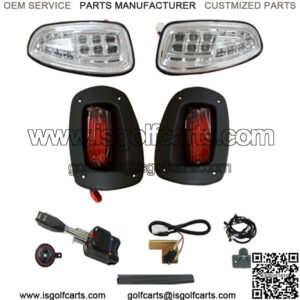 EZGO RXV Golf Cart Light Kit - STREET LEGAL (LED or Regular) - Factory Style