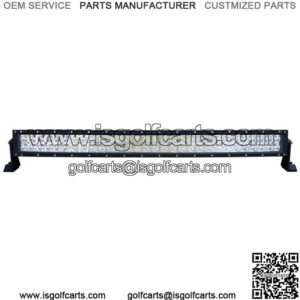 31.5" Golf Cart Curved LED Light Bar - 12-24V (180 Watt / 11,700 Lumens, Fits All Carts)