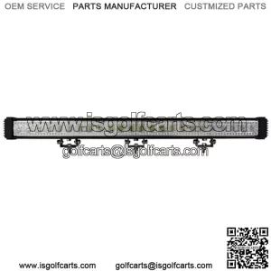 33" Golf Cart LED Light Bar - 12-24V /(72 Watt / 5,400 Lumens, Fits All Carts)