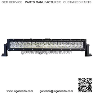 21.5" Golf Cart LED Light Bar - 12-24V (120 Watt / 7,800 Lumens, Fits All Carts)