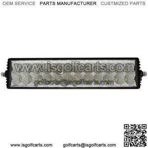 14.5" Golf Cart LED Light Bar - 12V-24V (72 Watt / 5,400 Lumens, Fits All Carts)