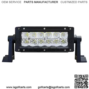 7.5" Golf Cart LED Light Bar - 12-24V (36 Watt / 2,340 Lumens, Fits All Carts)