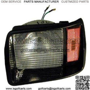 Headlight- Driver Side for Club Car DS Golf Carts 1999+