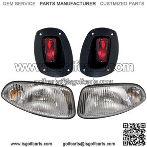 Revenge Golf Cart Parts & Accessories Factory Style 12V E-Z-GO RXV 2008-2015 Headlight/Taillight Only