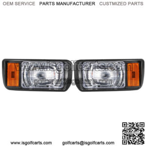For Club Car DS Golf Cart Driver/Passenger Headlights#101988001/101988002 USA