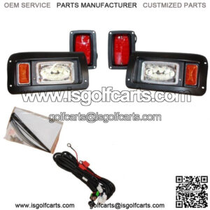Club Car DS Golf Cart FULL LED Headlight Tail Light Kit 1993-Up