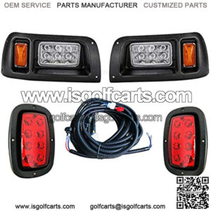 Club Car DS LED Light | LED Headlights & Tail Lights For Club Car DS Gas & Electric golf carts (1993 & up) 12V