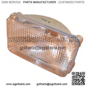 Headlight Lens for Club Car DS Golf Cart - Fits 1993 and up