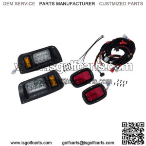 Club Car DS Golf Cart LED Light Kit Fits 1993-Up