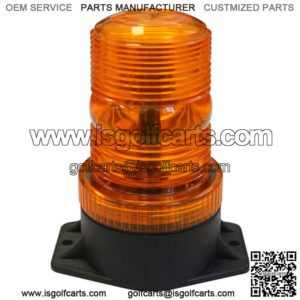 Universal Golf Cart Strobe Light - Amber - EZGO, Club Car, Yamaha