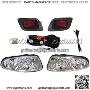PROFX LED Light Kit for EZGO RXV (2016-2021) Gas & Electric Golf Carts - Full LED Headlight Kit with Tail Lights