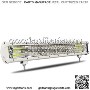 20 inch 288W LED Light Bar White Spot Flood Combo Beam Led Bar 12V 24V Fog Work Lamps Driving Lights Waterproof for ATV 4X4 4WD Pickup Truck Tractor Golf Cart Boat