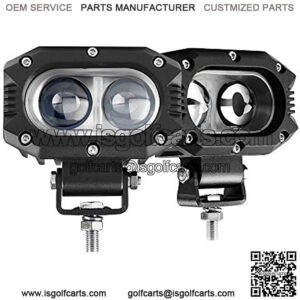 4 inch Led Pod Light 48W Led Spot Lights Off Road Driving Light Pods for Truck Tractor ATV UTV Golf cart Boat Off-Roading for Trucks Motorcycle Boat ATV - 2PCS