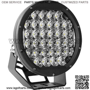 8inch 160W LED Offroad Light 14400LM Fog Light Bumper Work Light Super Bright Driving Light Spot Beam Pod Light Compatible with Jeep Wrangler Vehicles Truck Pickup Car ATV UTV