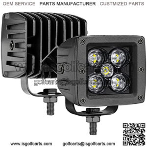 LED Cubes, SWATOW INDUSTRIES 2PCS 50W 3 Inch LED Pod Lights LED Cube Lights Off Road Light Pods 3x3 Square Driving Lights Spot Beam LED Pods Waterproof Fog Lights for Truck SUV ATV UTV Car Boat