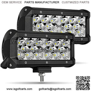 LED Pods, Roador 2pcs 7 inch 135W 13500 Lumens LED Light Bars Upgraded Spot Flood Combo Beam Square Work Pods Lights LED Driving Lights Automotive LED Fog Lights for Off Road Truck ATV UTV Boat