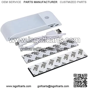 Universal Golf Cart Roof Light, LED USB Rechargeable Wireless Motion Sensor Dome Light