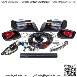 Golf Cart Halogen/LED Upgrade Light Kit Turn Horn Brake for EzGo TXT