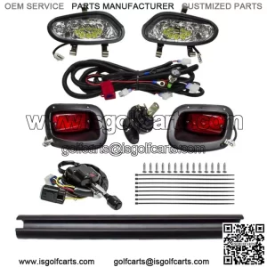 Full LED Deluxe Light Kit for Freedom EZGO TXT Valor 2014 & UP Gas Electric