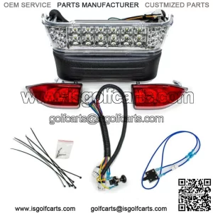 Golf Cart LED Headlight & Tail Light Kit for Club Car Precedent (2004-08.5)