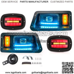 Golf Cart LED Light Kit for Yamaha G14 G16 G19 G22 W/Low High Beam Turn Signal