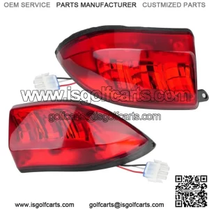 Golf Cart LED Tail Lights for Club Car Precedent 2004-up,Tempo 2018-up,12V 3Pin