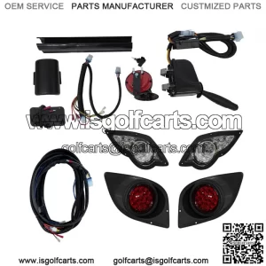 Golf Cart LED Light Kit &Turn Signal Horn Brake 12V For Yamaha G29 YDR Drive 07+