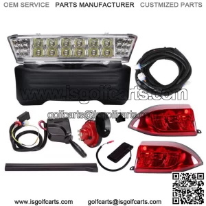 FOR CLUB CAR PRECEDENT GOLF CART LED DELUXE All LED LIGHT KIT W/ TURN SIGNALS 04