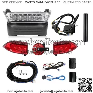 Complete Deluxe Light Kit for Club Car Precedent - Turn Signals Bucket Harness