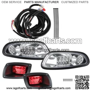 LED Light Kit LED Headlights / LED Tail Lights For EZGO RXV golf cart 2016+ New