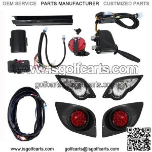 LED Headlight TailLight Kit for Yamaha Drive2 Golf Cart Light Kit 2017 and up