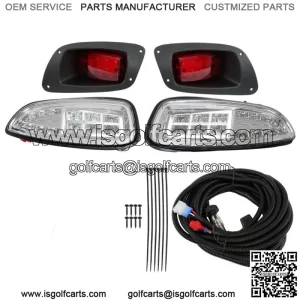 For 2016+ EZGO RXV golf cart Full LED Light Kit LED Headlights / LED Tail Lights
