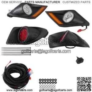 Fits For Yamaha Drive2 Golf Cart LED Headlight Taillight Light Kit ( 2017-Up )