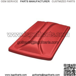 Universal 80"  Long Track Top Golf Cart Roof- RED