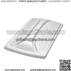 Universal 80"  Long Track Top Golf Cart Roof- WHITE