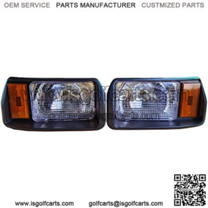 Golf cart Headlights | Club Car Light | Club Car DS OEM Style Headlight for DS PN#101988002 101988001 (Suit(Left and Right Side))