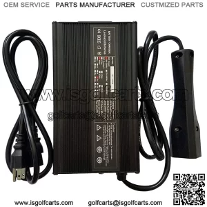 48 Volt 10 Amp Golf Cart Battery Charger Fit EZGO RXV TXT 3-Pin Connector