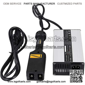 36V 5A Golf Cart Battery Charger for Golf Cart Ez Go Club Car DS TXT Yamaha with 2 LED Indicator Lights