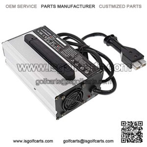 36 Volt 15A Golf Cart Charger with Handle,Replacement for Golf Cart Battery D-Plug/powerwise Plug,with Powerwise Style Plug Waterproof