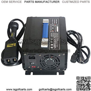 36V 20A Battery Charger for EZGO EZ-GO TXT 96-Up Golf Cart, Powerwise Style D-Plug