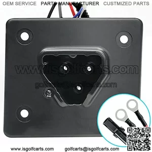 EZGO RXV - Recept??culo de carga para carrito de golf (48 V, cargador Delta-Q con cables 602529)