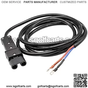 N.o 1 Accesorio Yamaha 48V Mac DC Cargador Plug con Cable para Electric G19/G22/G29, Carrito de Golf | Cargador Lateral JR1-H235A-00, Cable DC, 130in