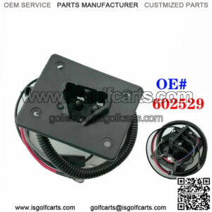 FOR EZGO TXT RXV Charge Receptacle 48V Golf Cart W/ Delta-Q Charger 602529 US