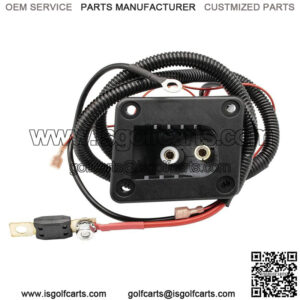 36V Powerwise Charger Receptacle W/ Reed Switch & Resistor Fits EZGO Med/ TXT